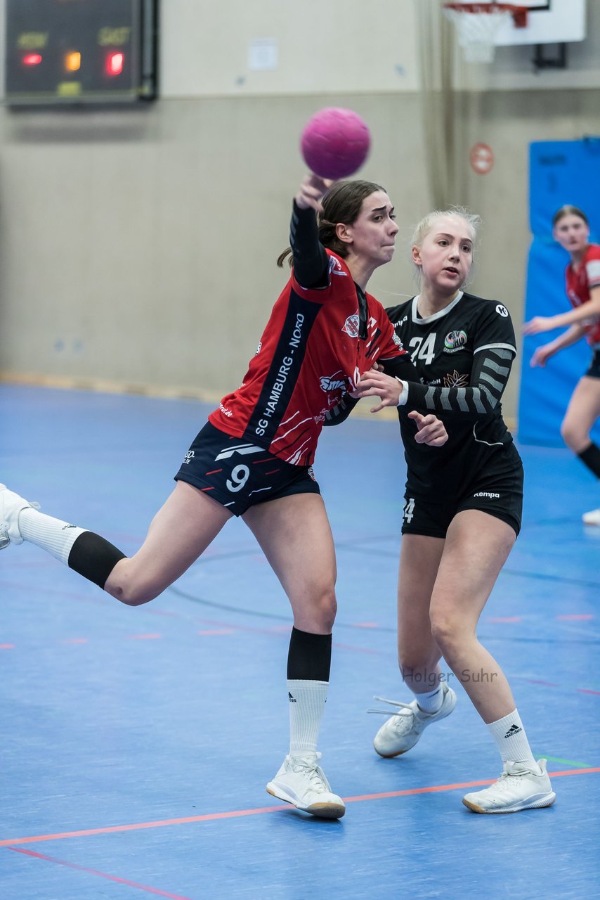 Bild 61 - B-Juniorinnen SG HH Nord - SV Henstedt Ulzburg : Ergebnis: 23:22